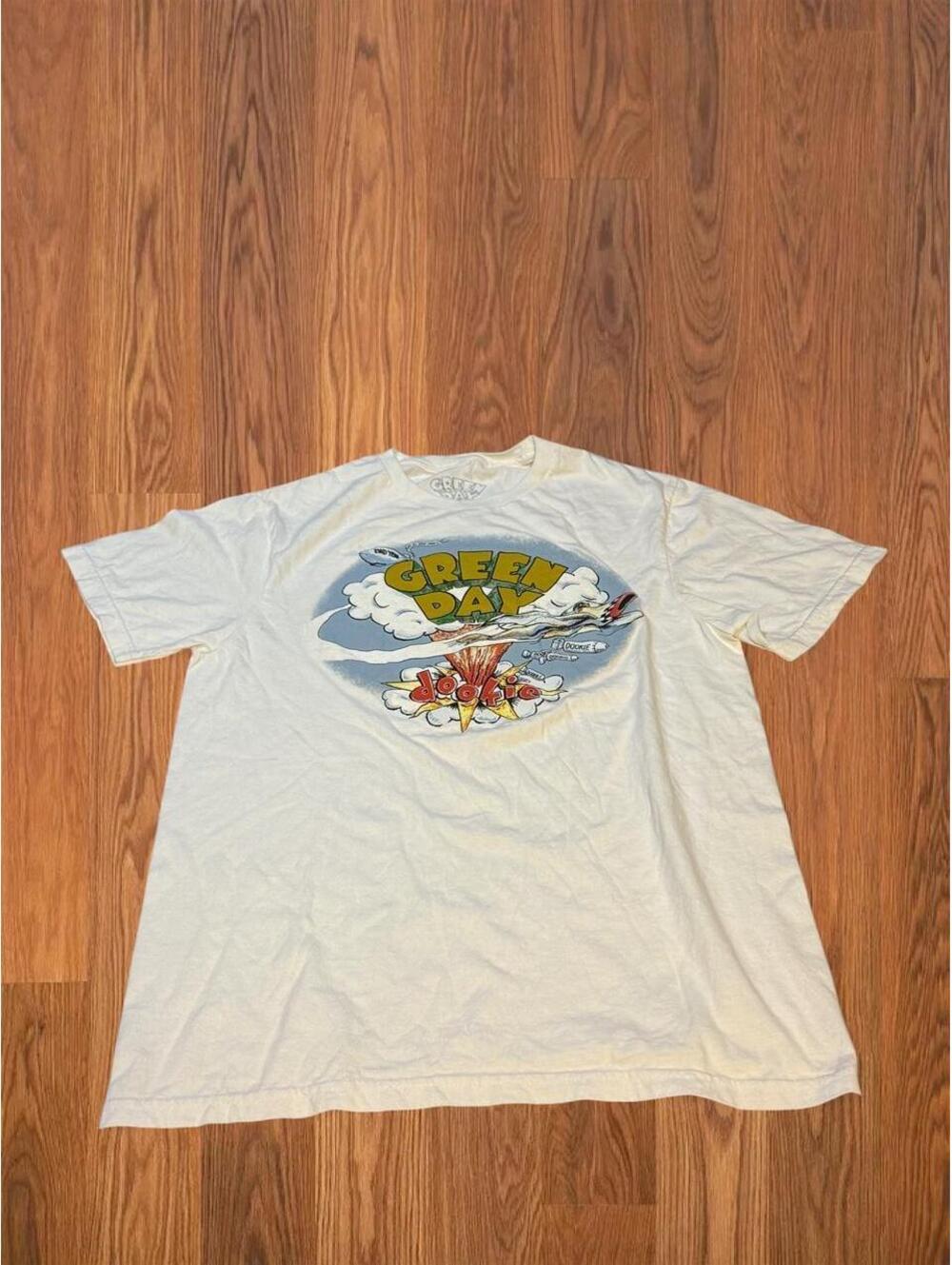 Green Day Dookie Retro Tour T-Shirt Men's Small Band Tee Graphic Cotton